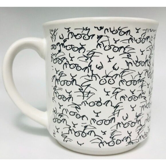 Vintage Boynton You're One In A Million Mug Cats Heart Anthropomorphic Humor - Picture 2 of 5